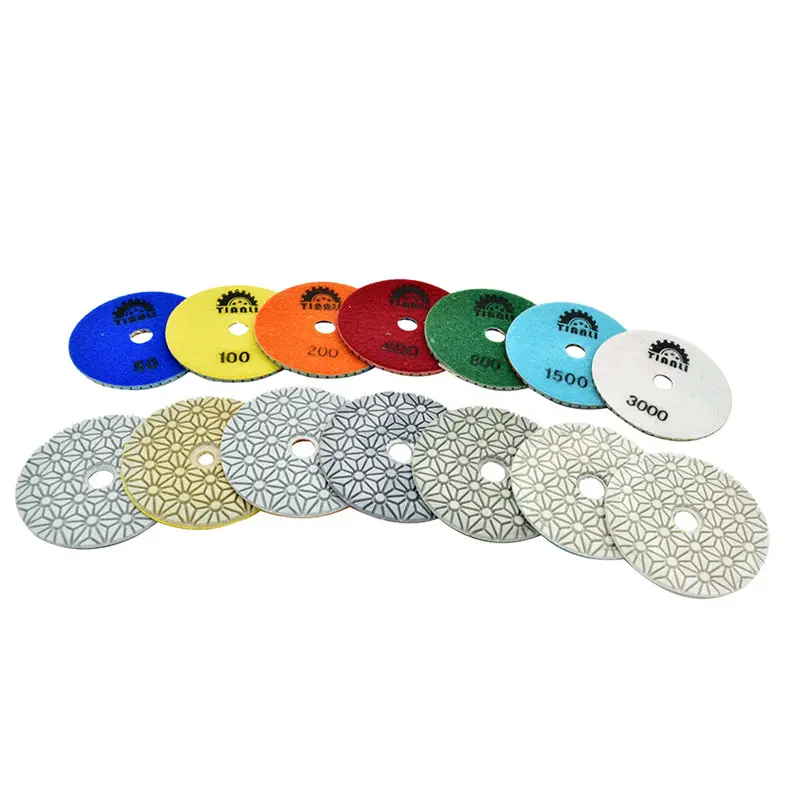 4 inch diamond concrete polishing pad