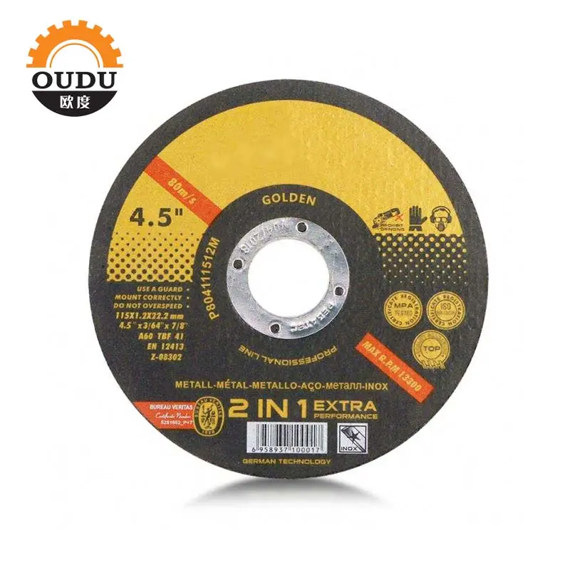 Hot Sale 5 inch Abrasive Grinding Disc For Angle Grinder Stainless Steel Cutting Disc