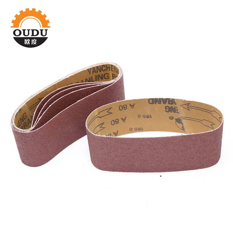 China Manufacturer Price Aluminum Oxide sanding belts abrasive sanding belt