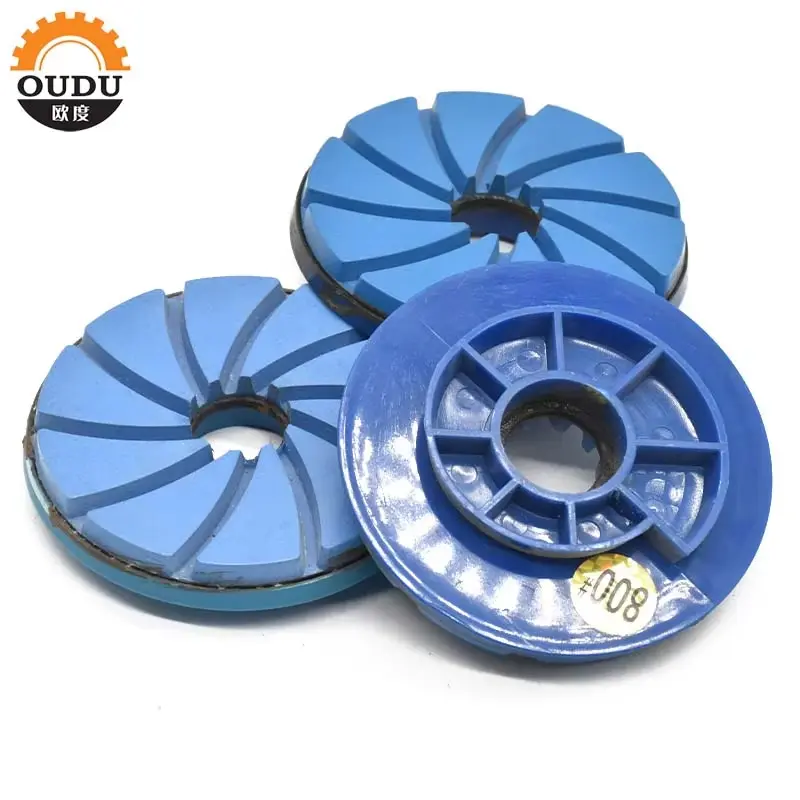 The Essential Role of Diamond Abrasive Tools in Marble and Granite Polishing: A Focus on Tianli 4-Inch Snail Backer Polishing Pads