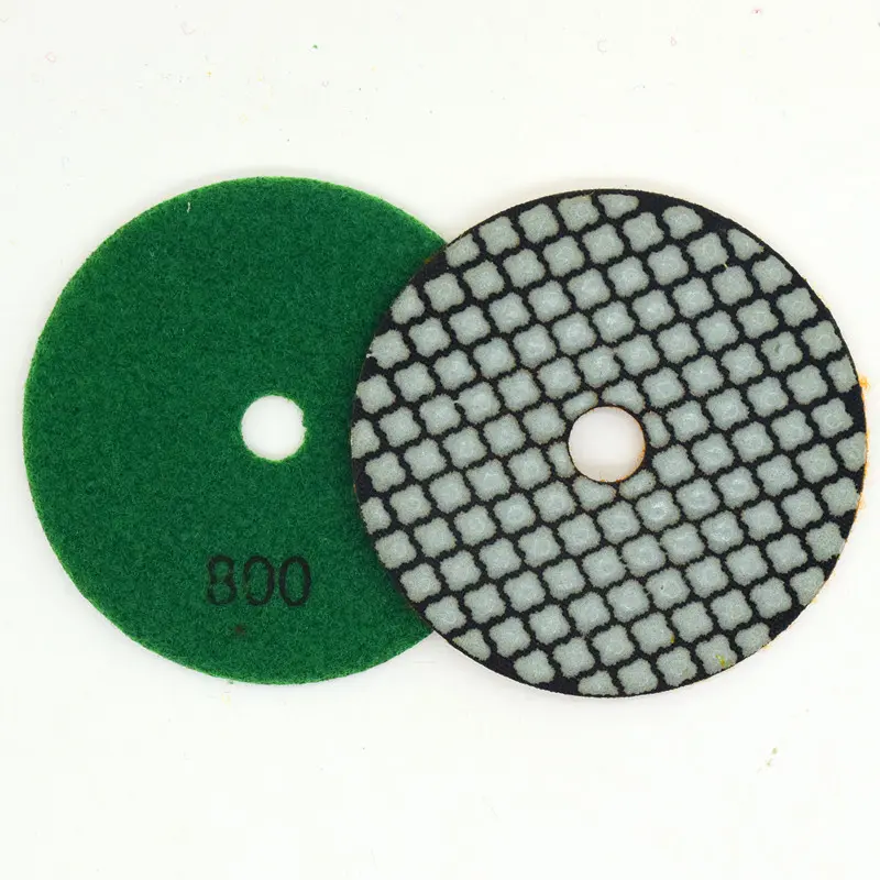 4 inch dry diamond polishing pad