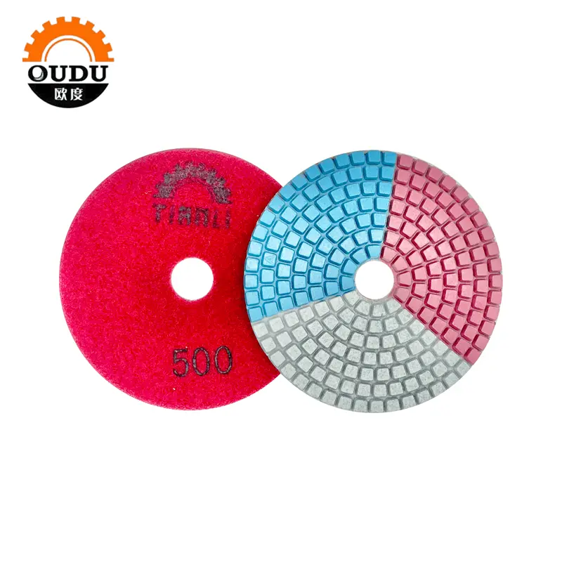 Three Colors Ceramic Resin Polishing Pads
