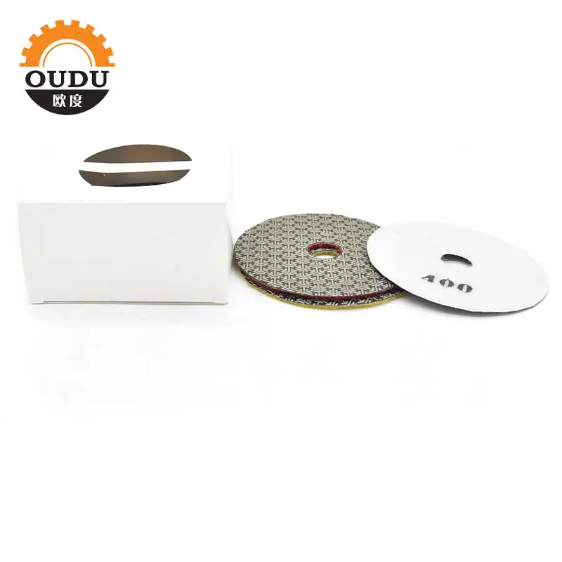 4inch 100mm wet Electroplated diamond polishing pad