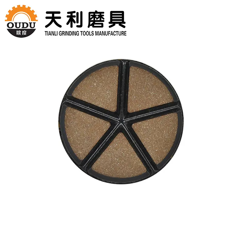 4inch concrete dry diamond polishing pads for thick ceramic concrete