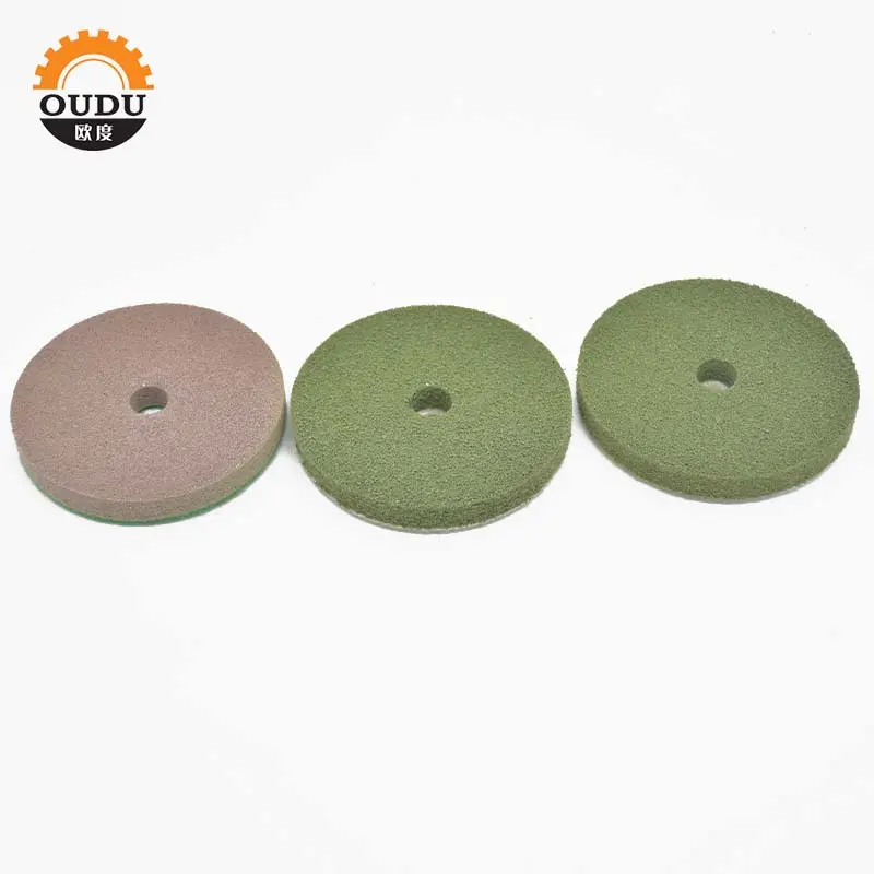 High Quality Diamond Nylon Fiber Sponge Polishing Pad For Cleaning Concrete Stone