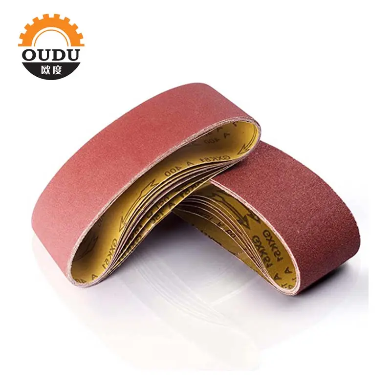 China Manufacturer Price Aluminum Oxide sanding belts abrasive sanding belt