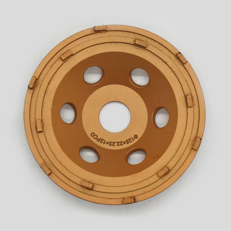 Hot Sell Wholesale Double Row Diamond Grinding Cup Wheel