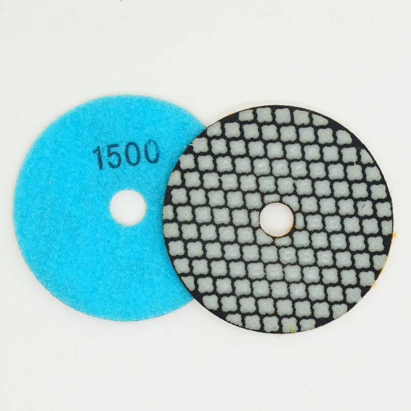 4 inch dry diamond polishing pad