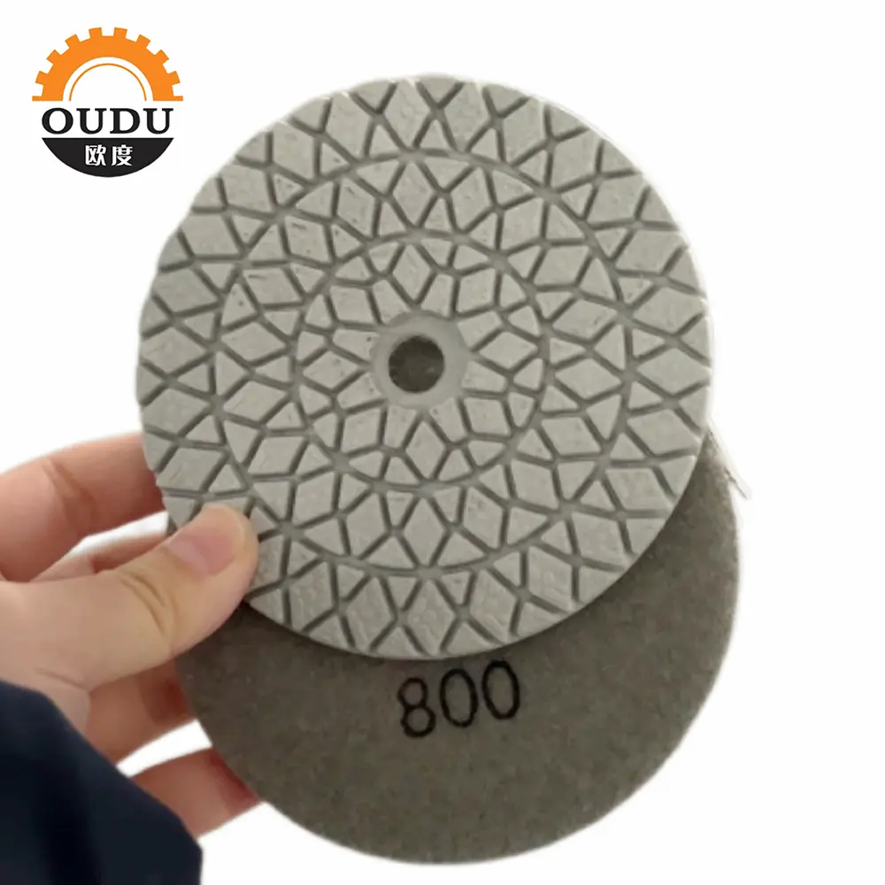 OUDO 4-inch New Arrival diamond polishing pad