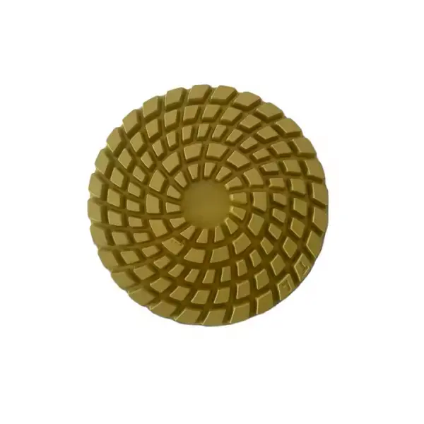 OUDU 4inch 5mm Diamond Floor Polishing Pad for Concrete Grinding Polishing