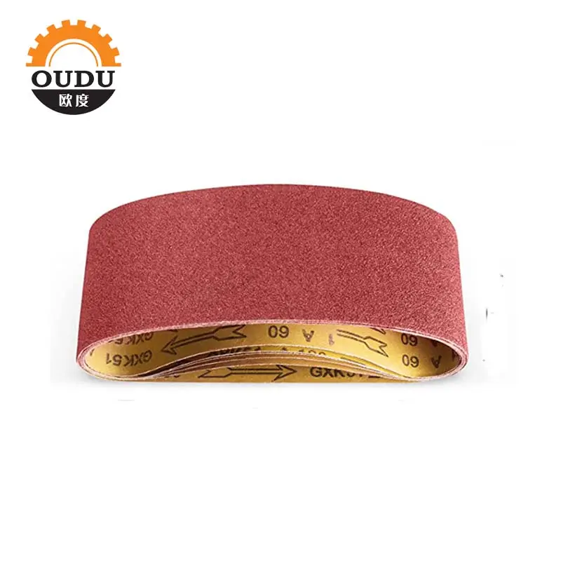 China Manufacturer Price Aluminum Oxide sanding belts abrasive sanding belt