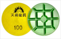 4Inch Resin Diamond Abrasive Pad