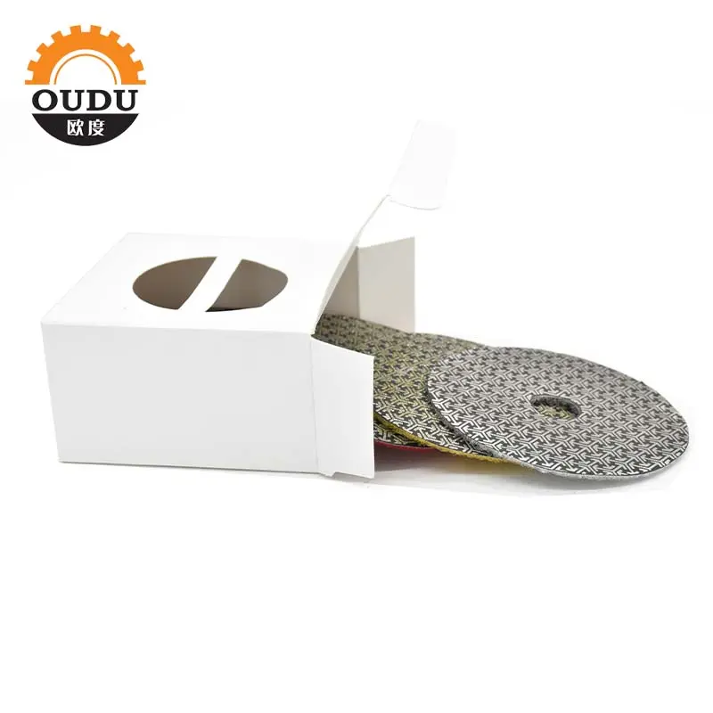 4inch 100mm wet Electroplated diamond polishing pad