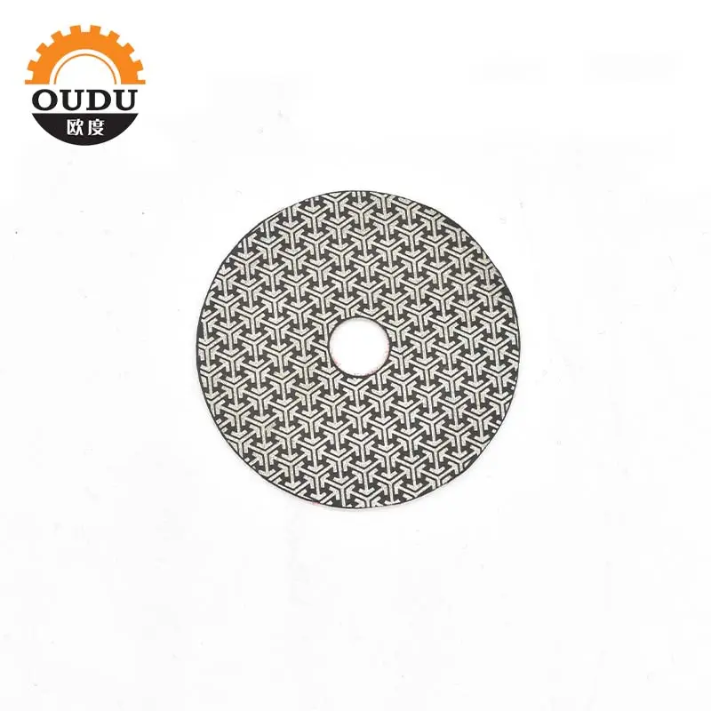 4inch 100mm wet Electroplated diamond polishing pad