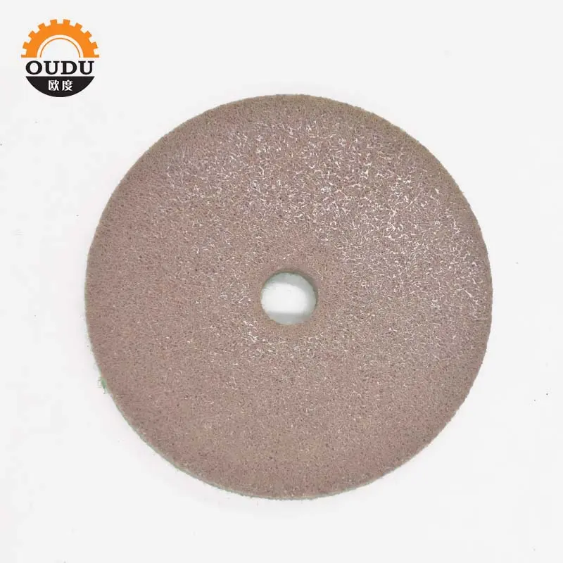 High Quality Diamond Nylon Fiber Sponge Polishing Pad For Cleaning Concrete Stone
