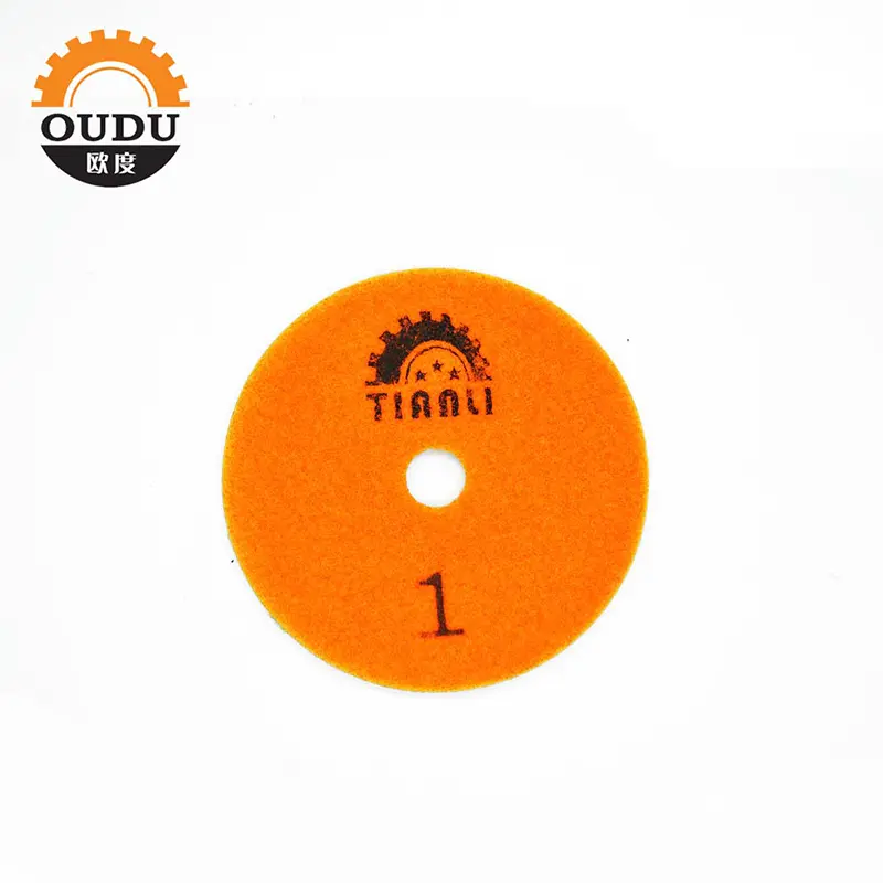 2019 wholesale price 3 Step Diamond Polishing Pad Purposes Stone Polishing Marble Granite