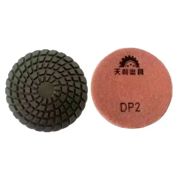 OUDU 4inch 5mm Diamond Floor Polishing Pad for Concrete Grinding Polishing