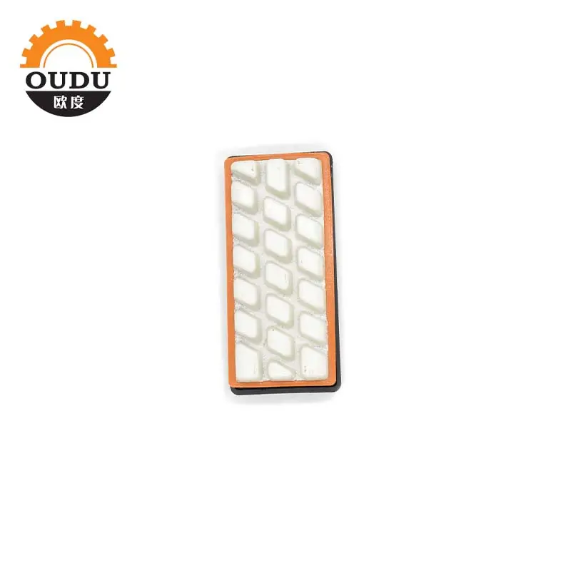 High Quality Fickert Abrasive Block Supported Resin Bond Diamond Stone Grinding Tools with Customized Support Type